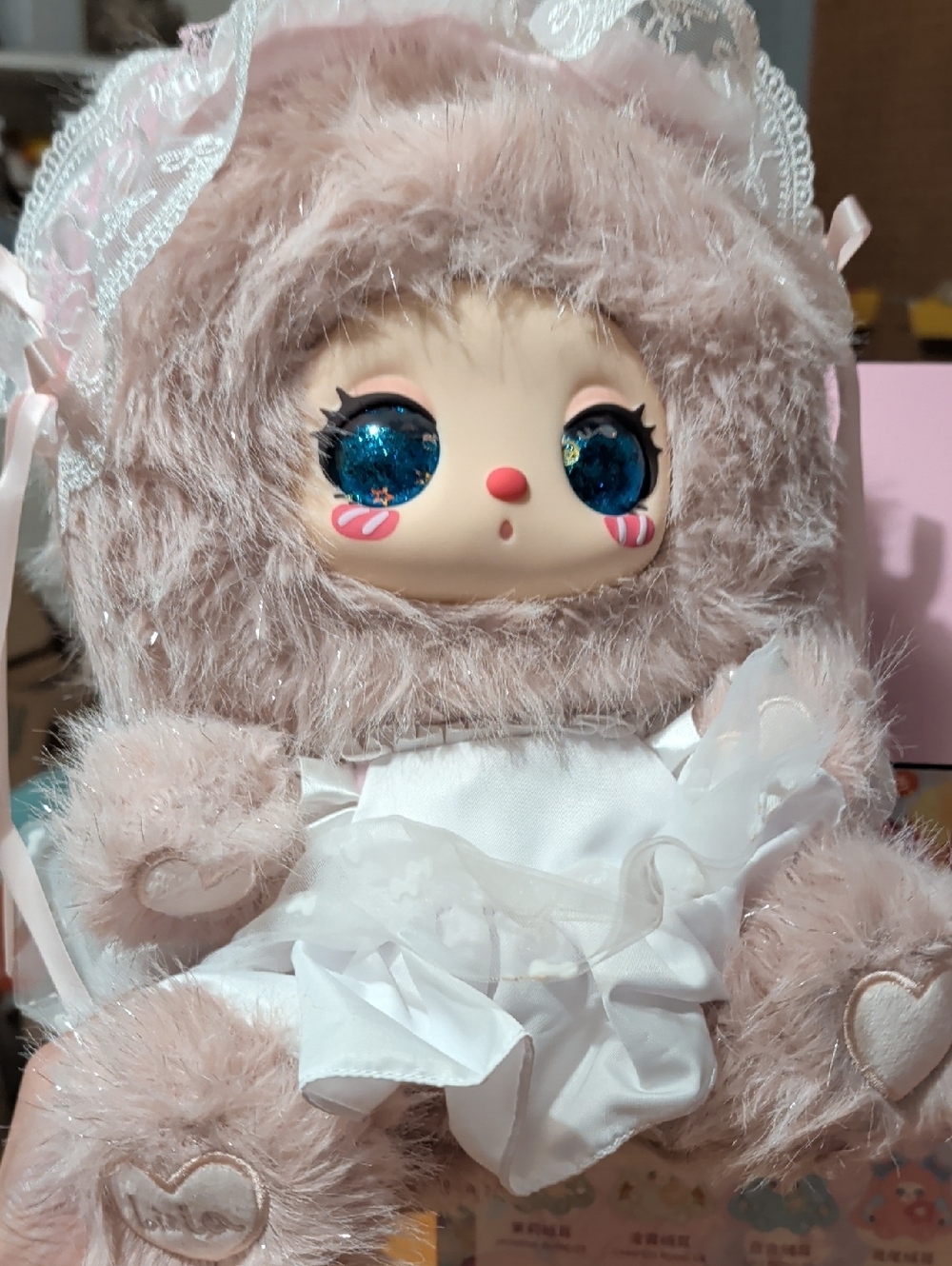 600% Secret Secret Lila, Tea Time Plush Doll with Sparkling Blue Eyes